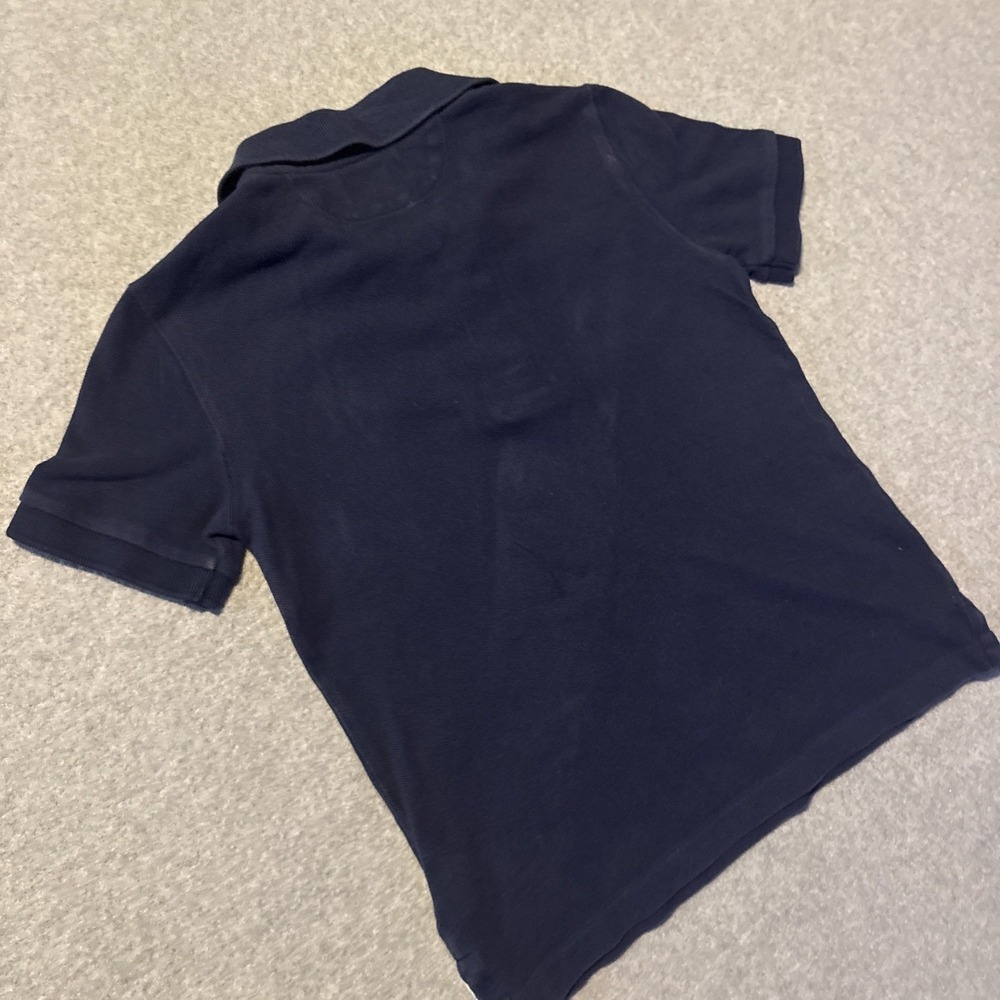 Polo Ralph Lauren Big Pony Boys Sz‎ 7 Polo Shirt Striped Blue White - Picture 11 of 11